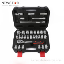 32pcs 1/2&#39;DR Swiss Kraft Socket Conjunto de herramientas Conjunto de herramientas